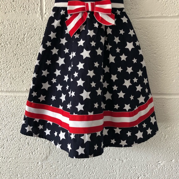 Polka Tots Patriotic dress sz: 12M NWT - Picture 3 of 7
